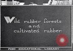 Image of rubber extraction South America, 1921, second 44 stock footage video 65675037752