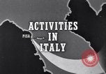 Image Tour Penchée de Pise Pise Italie, 1944, de la seconde 1 séquences d'archives historiques vidéo 65675037768