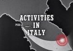 Image Tour Penchée de Pise Pise Italie, 1944, de la seconde 4 séquences d'archives historiques vidéo 65675037768