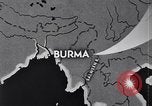 Standbild Stilwell Road Bridge errichtet über Salween River Birma, 1944, aus Sekunde 9 historischem Filmmaterial Videoclip 65675037769