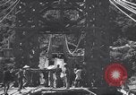 Standbild Stilwell Road Bridge errichtet über Salween River Birma, 1944, aus Sekunde 22 historischem Filmmaterial Videoclip 65675037769