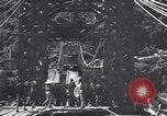 Standbild Stilwell Road Bridge errichtet über Salween River Birma, 1944, aus Sekunde 24 historischem Filmmaterial Videoclip 65675037769