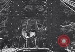 Standbild Stilwell Road Bridge errichtet über Salween River Birma, 1944, aus Sekunde 26 historischem Filmmaterial Videoclip 65675037769