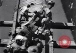 Standbild Stilwell Road Bridge errichtet über Salween River Birma, 1944, aus Sekunde 49 historischem Filmmaterial Videoclip 65675037769