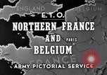 Image 1ère Armée des États-Unis des ingénieurs construisent des ponts France, 1944, de la seconde 3 séquences d'archives historiques vidéo 65675037771