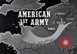 Image 1ère Armée des États-Unis des ingénieurs construisent des ponts France, 1944, de la seconde 9 séquences d'archives historiques vidéo 65675037771