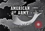 Image 1ère Armée des États-Unis des ingénieurs construisent des ponts France, 1944, de la seconde 14 séquences d'archives historiques vidéo 65675037771