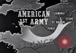 Image 1ère Armée des États-Unis des ingénieurs construisent des ponts France, 1944, de la seconde 15 séquences d'archives historiques vidéo 65675037771