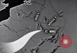 Image of Elements of US 3rd Army advance across rivers St. Mihiel France, 1944, second 8 stock footage video 65675037775