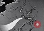 Image of Elements of US 3rd Army advance across rivers St. Mihiel France, 1944, second 10 stock footage video 65675037775