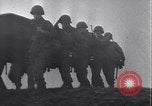 Standbild Alliierten Kreuz Ruhr unter Feuer während Zweiten Weltkrieg Duren Deutschland, 1945, aus Sekunde 44 historischem Filmmaterial Videoclip 65675037779