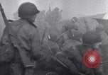 Standbild Alliierten Kreuz Ruhr unter Feuer während Zweiten Weltkrieg Duren Deutschland, 1945, aus Sekunde 55 historischem Filmmaterial Videoclip 65675037779
