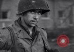 Standbild US 29th Infantry Division überquert Ruhr in Zweiten Weltkrieg Julich Deutschland, 1945, aus Sekunde 16 historischem Filmmaterial Videoclip 65675037780