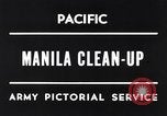 Standbild 148th Infantry Division Manila Philippinen, 1945, aus Sekunde 6 historischem Filmmaterial Videoclip 65675037787