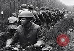 Image of British and Canadian Forces advance from Holland into Germany Kleve Germany, 1945, second 46 stock footage video 65675037794