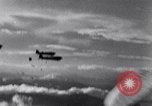 Image of 11th Airborne Division paratroopers make combat jump Philippines, 1945, second 20 stock footage video 65675037800