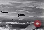 Image of 11th Airborne Division paratroopers make combat jump Philippines, 1945, second 23 stock footage video 65675037800