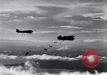 Image of 11th Airborne Division paratroopers make combat jump Philippines, 1945, second 24 stock footage video 65675037800