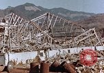 Image of wrecked steel frame Nagasaki Japan, 1946, second 9 stock footage video 65675037802