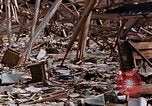 Image of wrecked steel frame Nagasaki Japan, 1946, second 17 stock footage video 65675037802