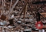 Image of wrecked steel frame Nagasaki Japan, 1946, second 18 stock footage video 65675037802