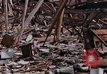 Image of wrecked steel frame Nagasaki Japan, 1946, second 21 stock footage video 65675037802