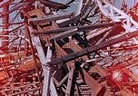 Image of wrecked steel frame Nagasaki Japan, 1946, second 31 stock footage video 65675037802