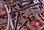 Image of wrecked steel frame Nagasaki Japan, 1946, second 33 stock footage video 65675037802