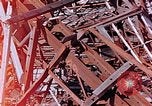 Image of wrecked steel frame Nagasaki Japan, 1946, second 35 stock footage video 65675037802
