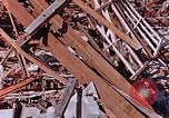 Image of wrecked steel frame Nagasaki Japan, 1946, second 41 stock footage video 65675037802