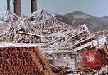 Image of wrecked steel frame Nagasaki Japan, 1946, second 14 stock footage video 65675037803
