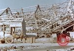 Image of wrecked steel frame Nagasaki Japan, 1946, second 21 stock footage video 65675037803