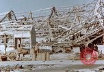 Image of wrecked steel frame Nagasaki Japan, 1946, second 23 stock footage video 65675037803
