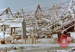 Image of wrecked steel frame Nagasaki Japan, 1946, second 26 stock footage video 65675037803