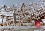 Image of wrecked steel frame Nagasaki Japan, 1946, second 43 stock footage video 65675037803