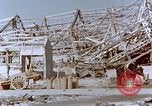 Image of wrecked steel frame Nagasaki Japan, 1946, second 49 stock footage video 65675037803