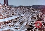 Image of steel frame building destroyed Nagasaki Japan, 1946, second 4 stock footage video 65675037804