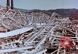 Image of steel frame building destroyed Nagasaki Japan, 1946, second 7 stock footage video 65675037804