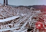 Image of steel frame building destroyed Nagasaki Japan, 1946, second 8 stock footage video 65675037804