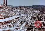 Image of steel frame building destroyed Nagasaki Japan, 1946, second 10 stock footage video 65675037804