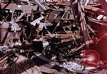 Image of steel frame building destroyed Nagasaki Japan, 1946, second 22 stock footage video 65675037804