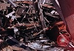 Image of steel frame building destroyed Nagasaki Japan, 1946, second 29 stock footage video 65675037804