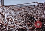 Image of steel frame building destroyed Nagasaki Japan, 1946, second 52 stock footage video 65675037804
