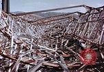 Image of steel frame building destroyed Nagasaki Japan, 1946, second 54 stock footage video 65675037804