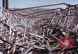Image of steel frame building destroyed Nagasaki Japan, 1946, second 62 stock footage video 65675037804