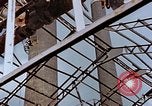 Image of wrecked steel frame Nagasaki Japan, 1946, second 4 stock footage video 65675037805