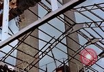 Image of wrecked steel frame Nagasaki Japan, 1946, second 6 stock footage video 65675037805