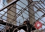 Image of wrecked steel frame Nagasaki Japan, 1946, second 9 stock footage video 65675037805