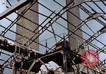 Image of wrecked steel frame Nagasaki Japan, 1946, second 10 stock footage video 65675037805