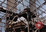 Image of wrecked steel frame Nagasaki Japan, 1946, second 13 stock footage video 65675037805